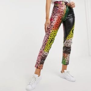 FIORUCCI LEOPARD PRINT TROUSERS